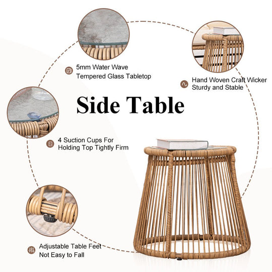Montmatre Bistro Set-2 Seat - Nicesoul Furniture