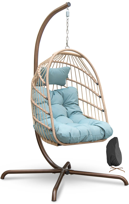 NICESOUL Swing Egg Chair with Stand