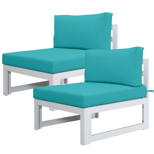 Patio Aluminum Chairs White