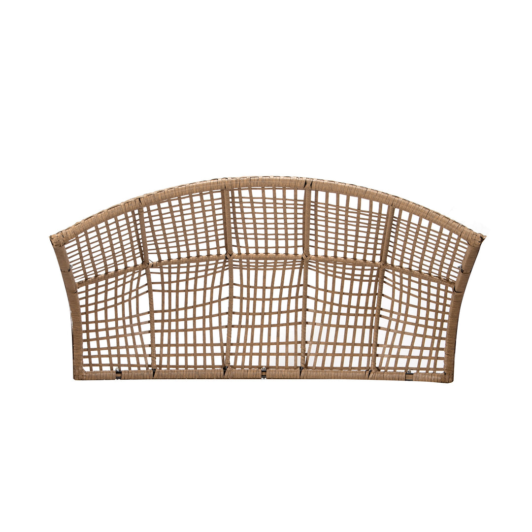 NICESOUL Accessory Part E For Double Stationary Egg Chair, Brown